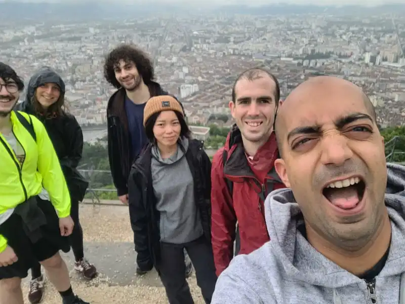 La moitié de moi, Julie, Etienne, Cici, William, et Yanomi à Fort de la Bastille, Grénoble ~ 2021